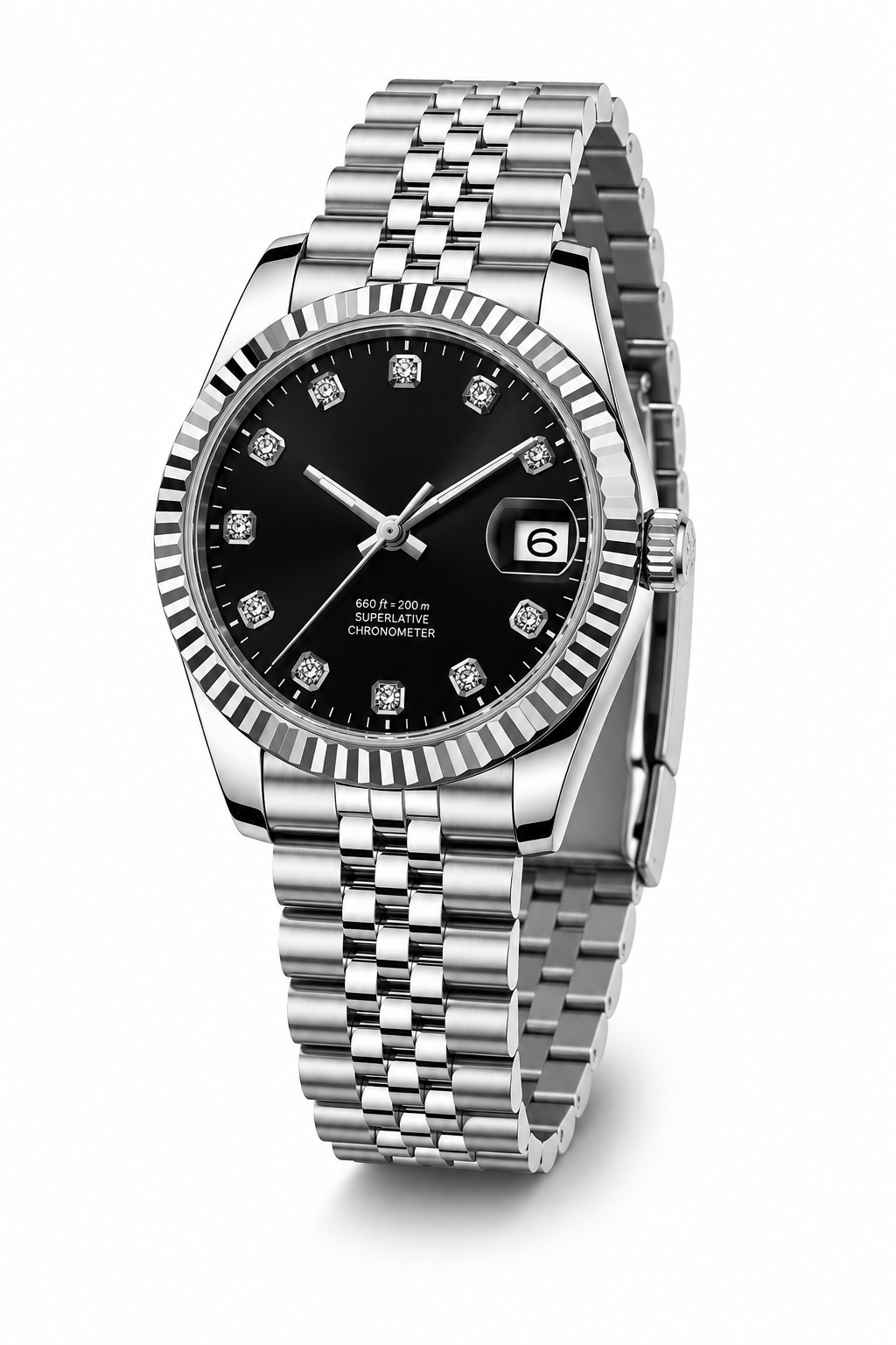 Date Just Diamond Black David Chen iTrade