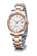 Date Just Two tone Rose Gold & Silver David Chen iTrade