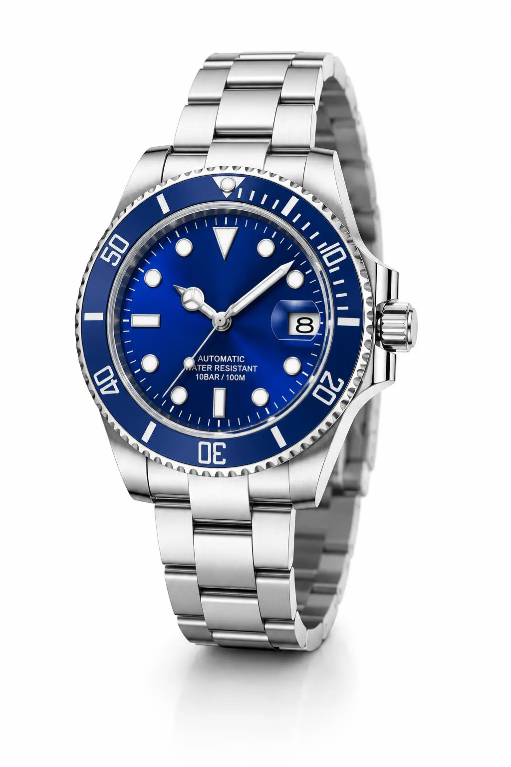 Submariner Silver Blue David Chen iTrade